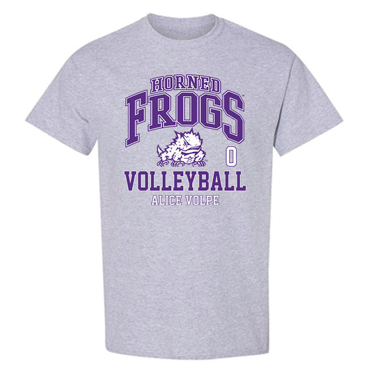 TCU - NCAA Women's Volleyball : Alice Volpe - Classic Fashion Shersey T-Shirt-0