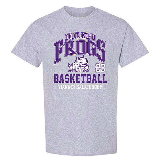 TCU - NCAA Men's Basketball : Vianney Salatchoum - Classic Fashion Shersey T-Shirt-0