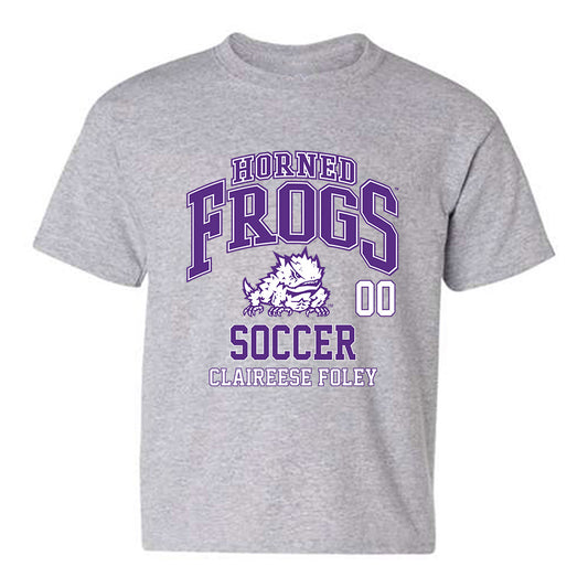 TCU - NCAA Women's Soccer : Claireese Foley - Classic Fashion Shersey Youth T-Shirt-0