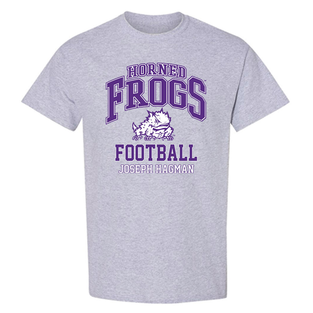 TCU - NCAA Football : Joseph Hagman - Classic Fashion Shersey T-Shirt-0