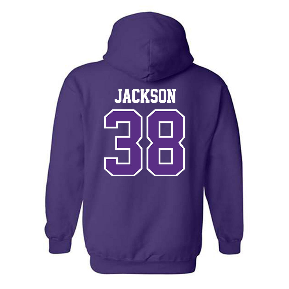 TCU - NCAA Football : gil jackson - Classic Fashion Shersey Hooded Sweatshirt-1