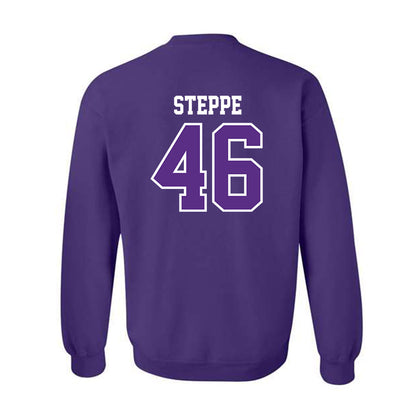 TCU - NCAA Football : Rhett Steppe - Classic Fashion Shersey Crewneck Sweatshirt-1