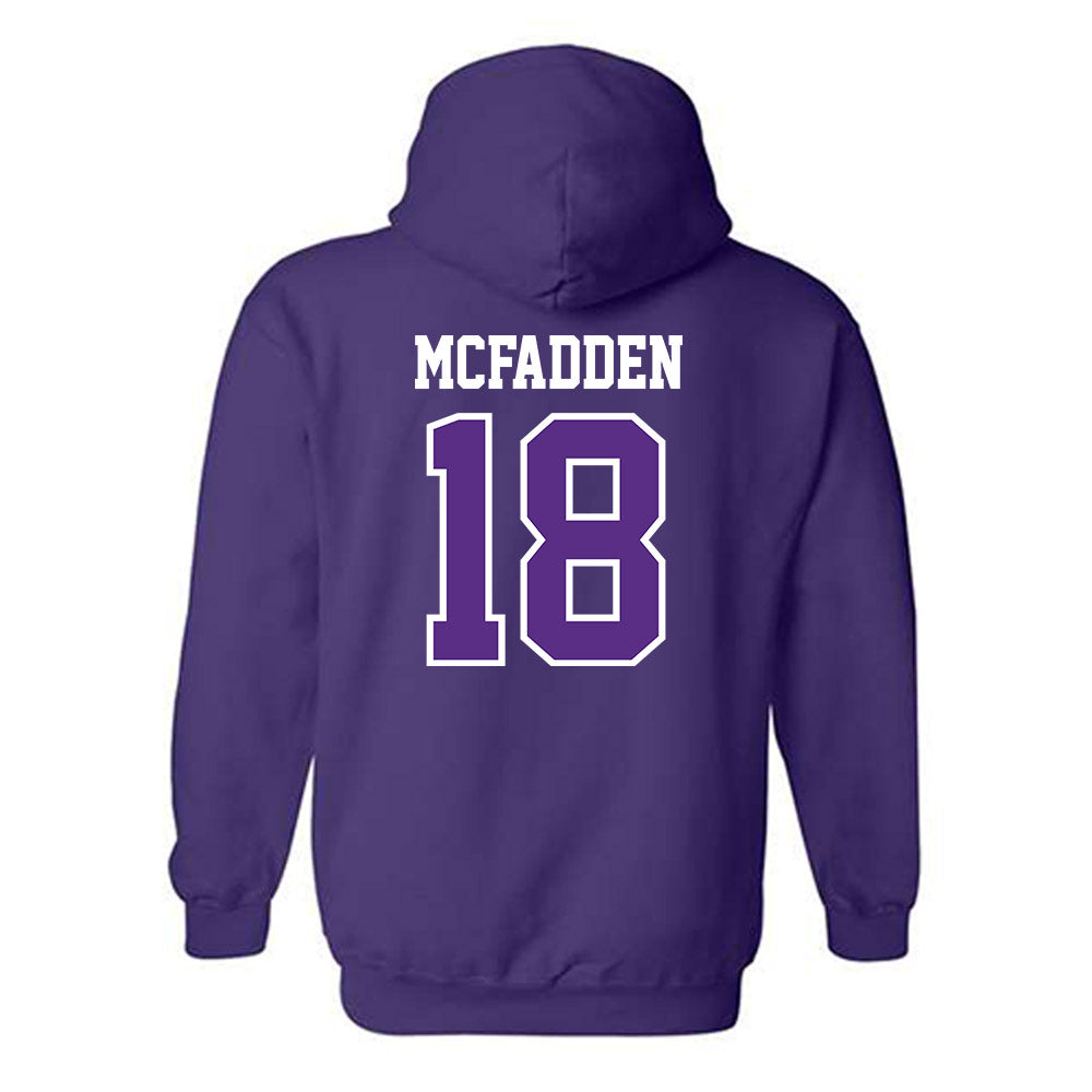 TCU - NCAA Football : Kaden McFadden - Classic Fashion Shersey Hooded Sweatshirt