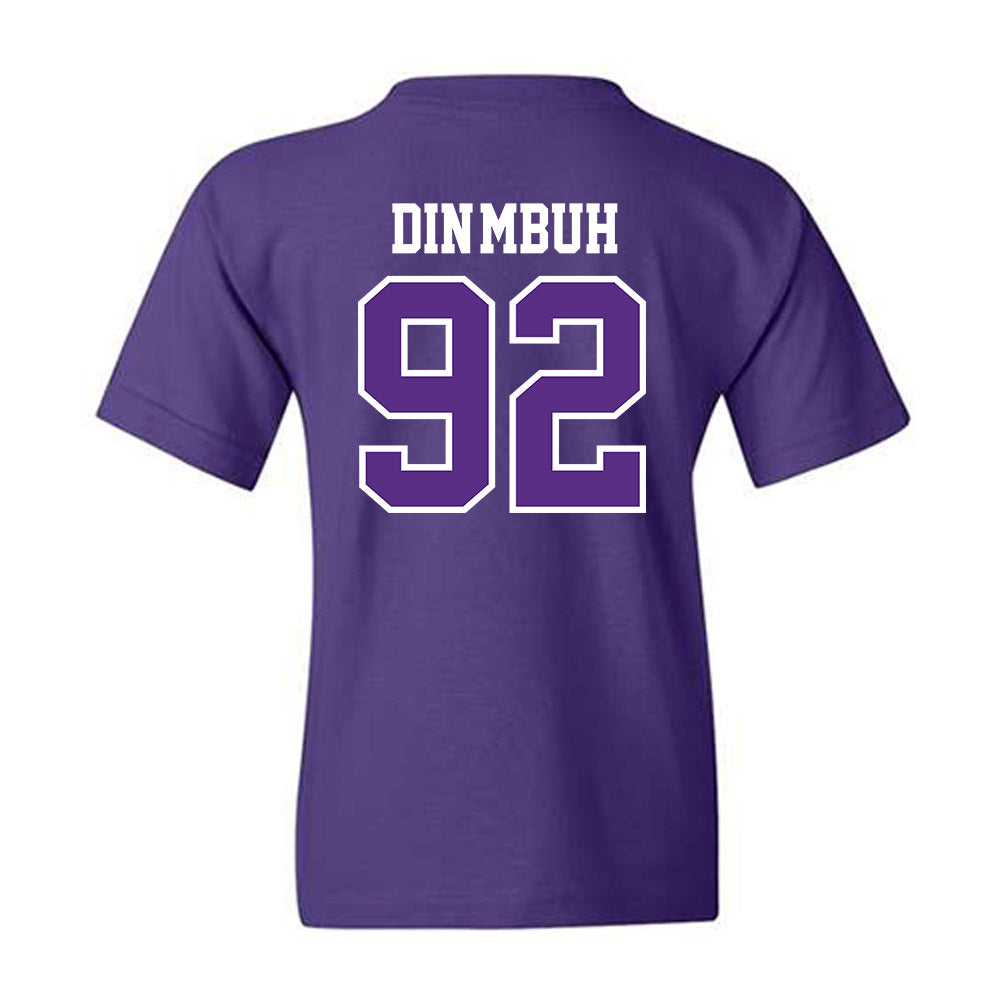 TCU - NCAA Football : Ansel Din-Mbuh - Classic Fashion Shersey Youth T-Shirt-1