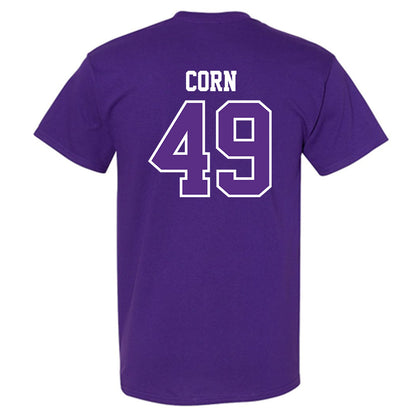 TCU - NCAA Football : Anders Corn - Classic Fashion Shersey T-Shirt-1