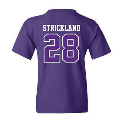 TCU - NCAA Football : Micah Strickland - Classic Fashion Shersey Youth T-Shirt-1