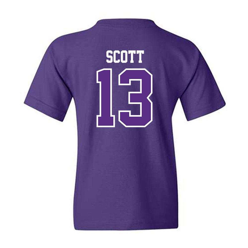 TCU - NCAA Football : James Scott - Classic Fashion Shersey Youth T-Shirt-1