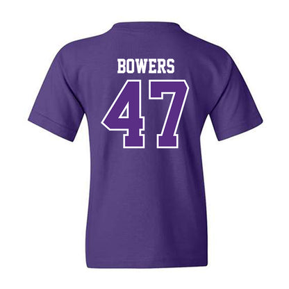 TCU - NCAA Football : Aaron Bowers - Classic Fashion Shersey Youth T-Shirt-1