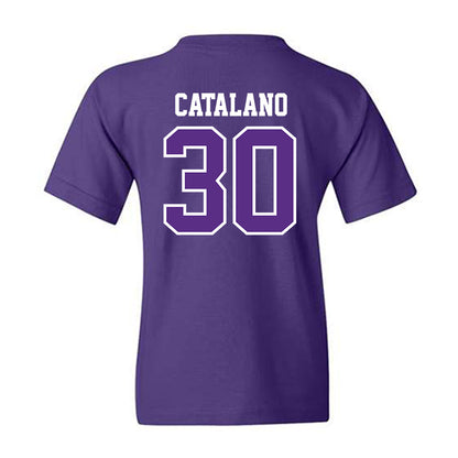 TCU - NCAA Baseball : Michael Catalano - Classic Fashion Shersey Youth T-Shirt-1