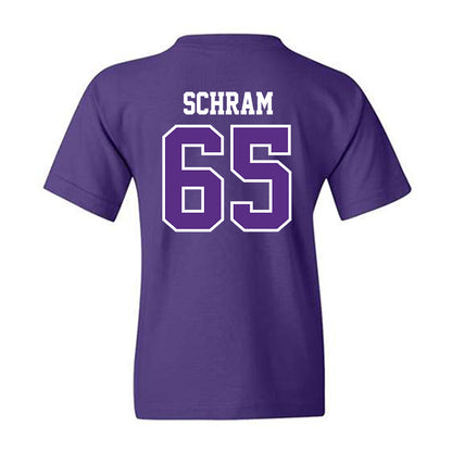TCU - NCAA Football : Logan Schram - Classic Fashion Shersey Youth T-Shirt-1