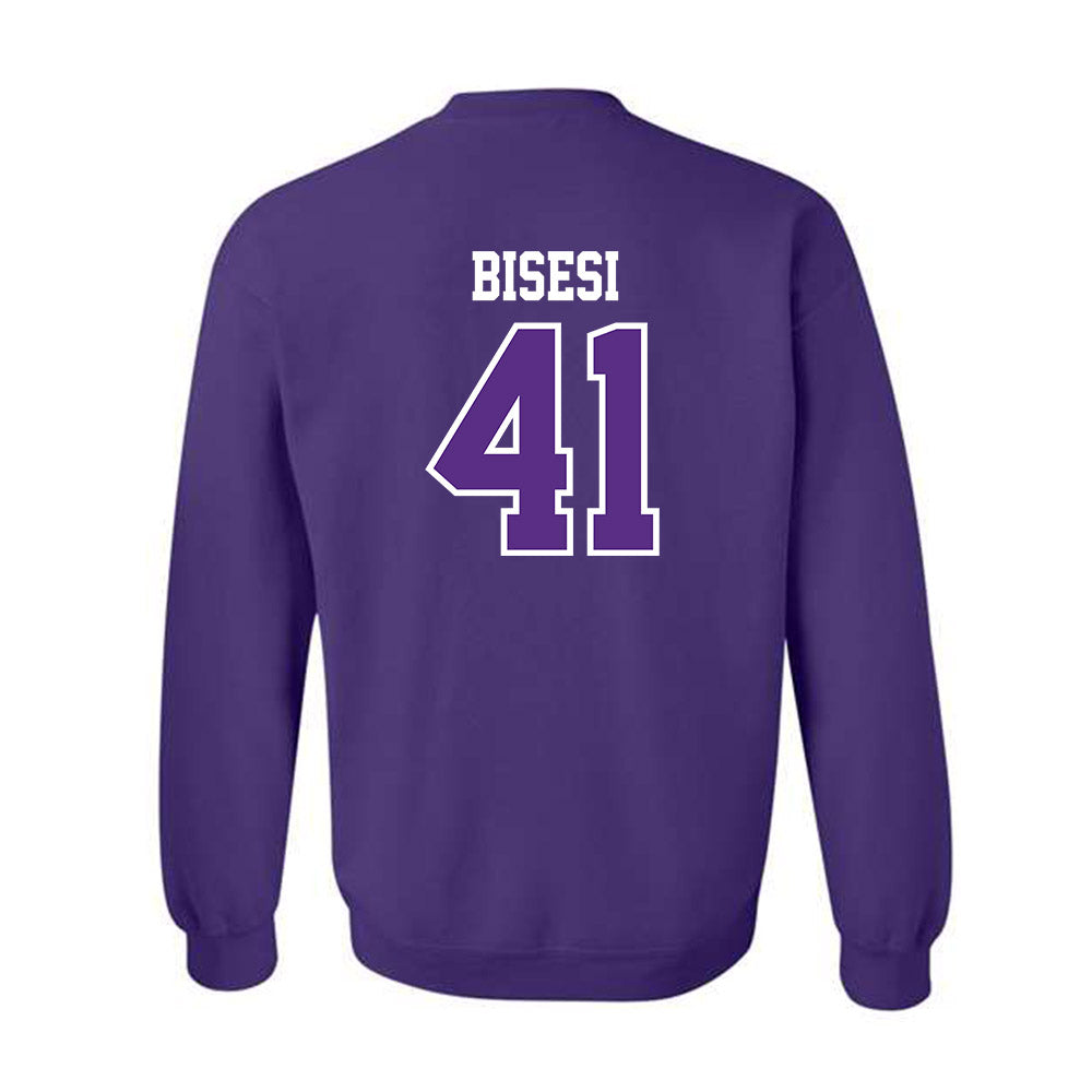 TCU - NCAA Football : Sam Bisesi - Classic Fashion Shersey Crewneck Sweatshirt-1