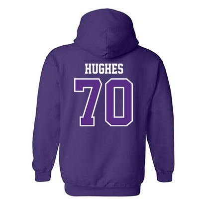 TCU - NCAA Football : Ryan Hughes - Classic Fashion Shersey Hooded Sweatshirt