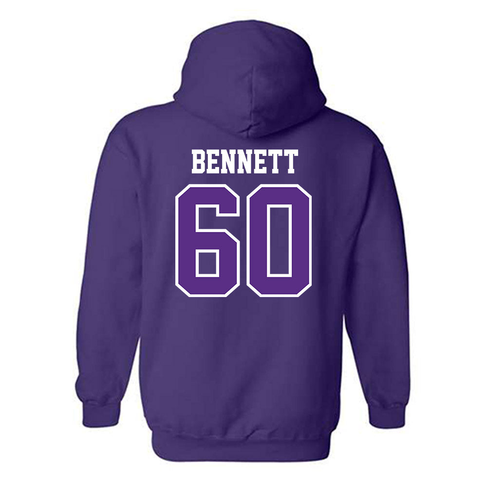 TCU - NCAA Football : Cade Bennett - Classic Fashion Shersey Hooded Sweatshirt