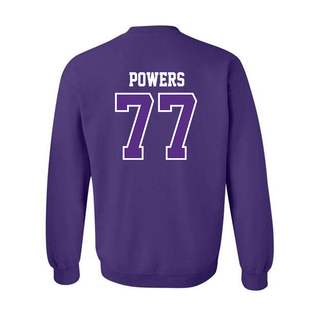 TCU - NCAA Football : Cooper Powers - Classic Fashion Shersey Crewneck Sweatshirt-1