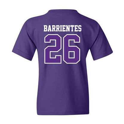 TCU - NCAA Baseball : Aiden Barrientes - Classic Fashion Shersey Youth T-Shirt-1
