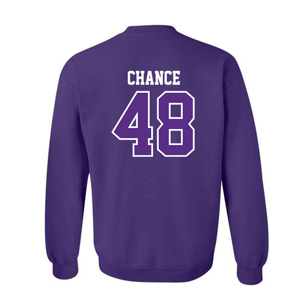 TCU - NCAA Football : John Chance - Classic Fashion Shersey Crewneck Sweatshirt-1