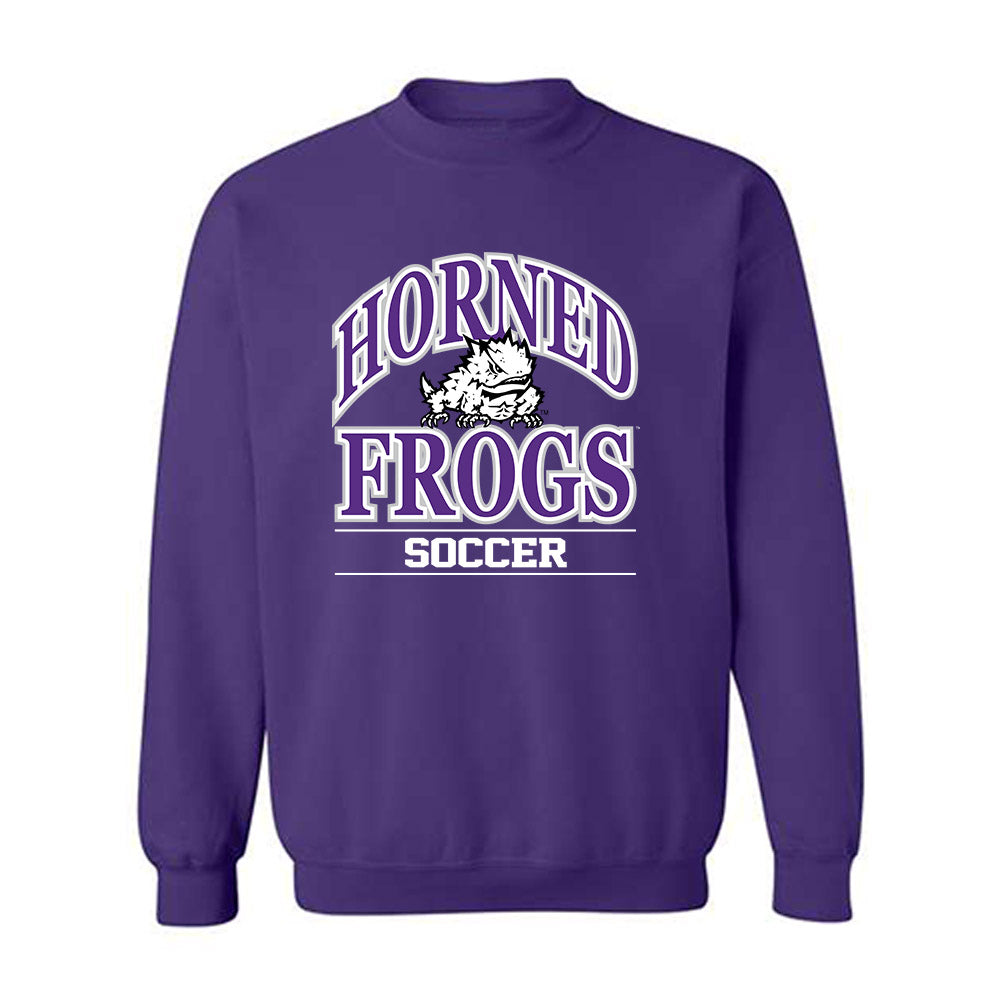 TCU - NCAA Women's Soccer : Cameron Byrd - Classic Fashion Shersey Crewneck Sweatshirt-0