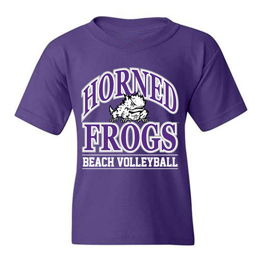 TCU - NCAA Beach Volleyball : Natalie Glenn - Classic Fashion Shersey Youth T-Shirt-0