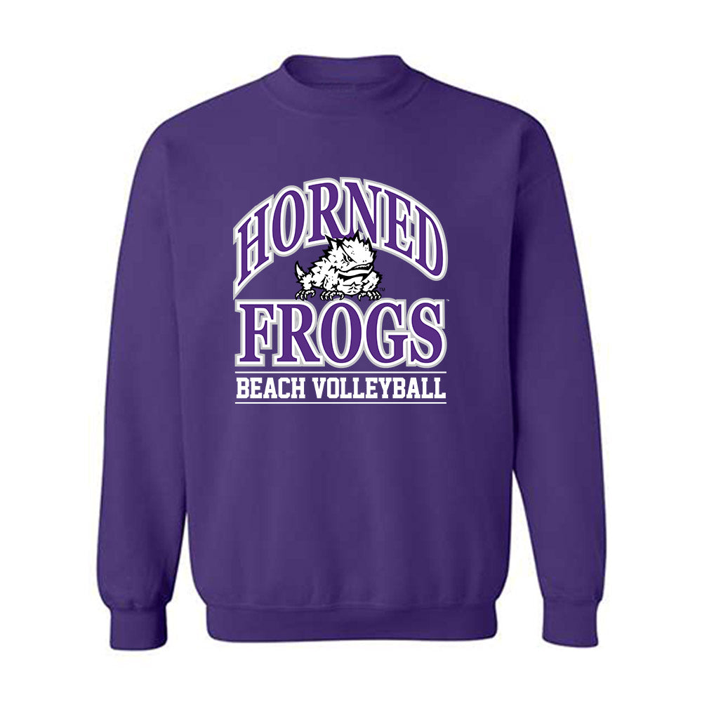 TCU - NCAA Beach Volleyball : Sofia Izuzquiza - Classic Fashion Shersey Crewneck Sweatshirt