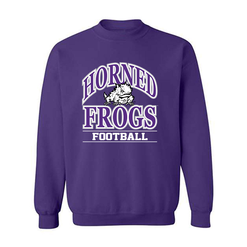 TCU - NCAA Football : Jordan Burnett - Classic Fashion Shersey Crewneck Sweatshirt-0