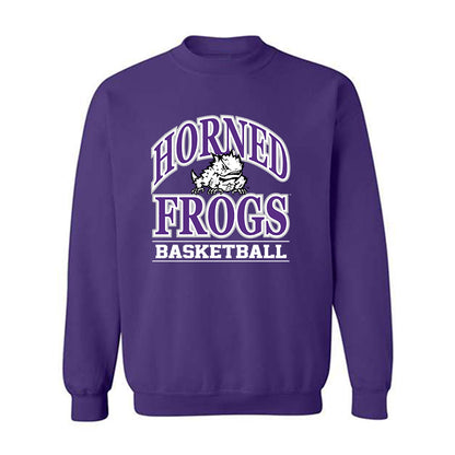 TCU - NCAA Men's Basketball : Milos Spasojevic - Classic Fashion Shersey Crewneck Sweatshirt-0