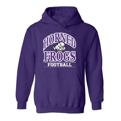 TCU - NCAA Football : Kalen Carroll - Classic Fashion Shersey Hooded Sweatshirt-0