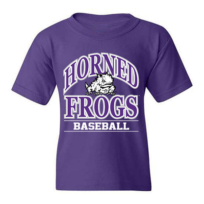 TCU - NCAA Baseball : Michael Catalano - Classic Fashion Shersey Youth T-Shirt-0