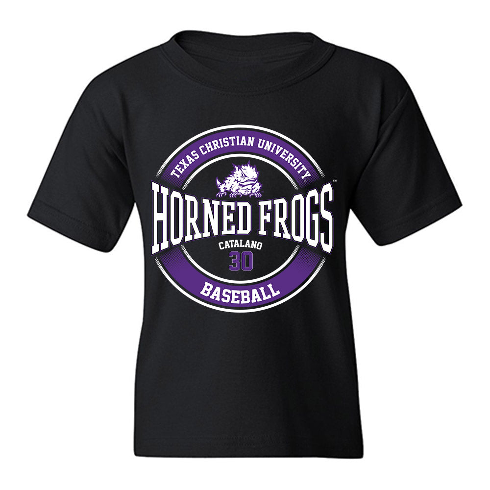 TCU - NCAA Baseball : Michael Catalano - Classic Fashion Shersey Youth T-Shirt-0