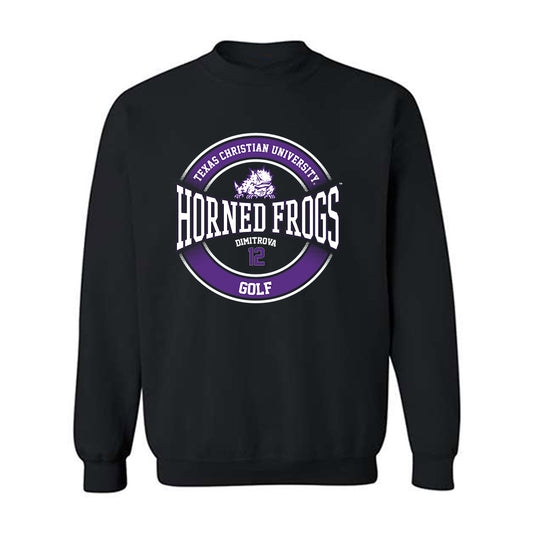 TCU - NCAA Women's Golf : Sofie Dimitrova - Classic Fashion Shersey Crewneck Sweatshirt-0