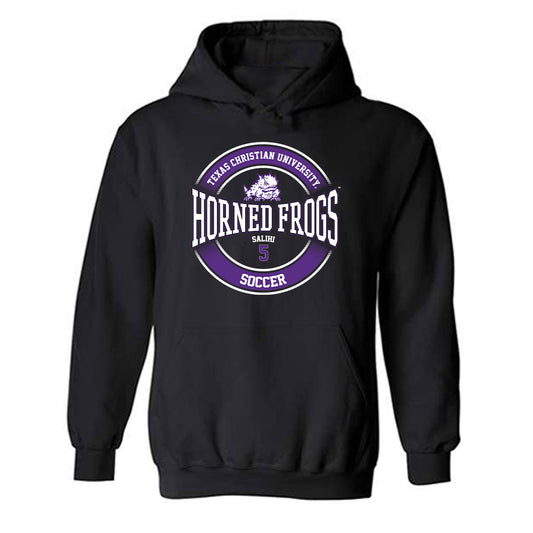 TCU - NCAA Women's Soccer : Betsi Salihi - Classic Fashion Shersey Hooded Sweatshirt-0
