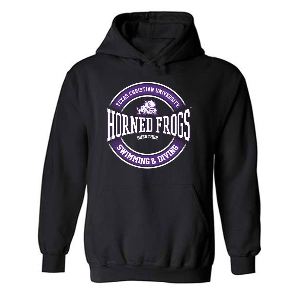 TCU - NCAA Women's Swimming & Diving : Anna-Grace Guenther - Classic Fashion Shersey Hooded Sweatshirt-0