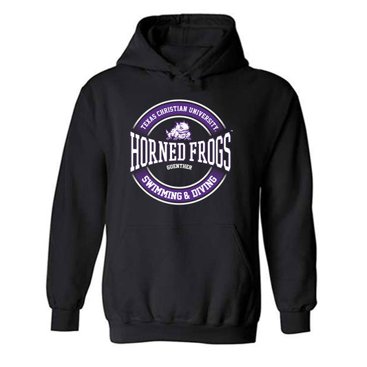 TCU - NCAA Women's Swimming & Diving : Anna-Grace Guenther - Classic Fashion Shersey Hooded Sweatshirt-0