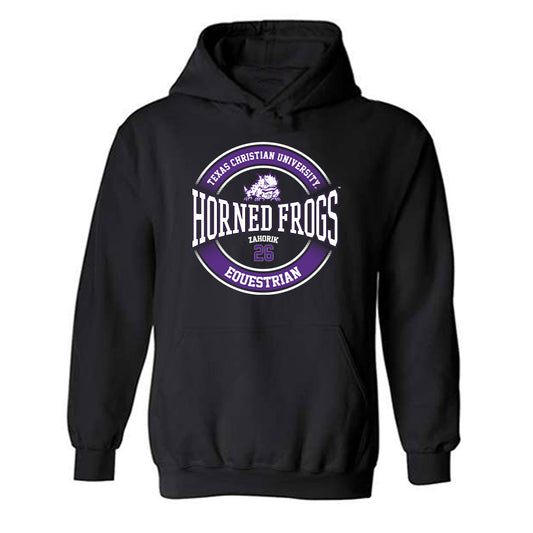 TCU - NCAA Equestrian : Victoria Zahorik - Classic Fashion Shersey Hooded Sweatshirt