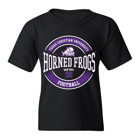 TCU - NCAA Football : Witten Van Hoy - Classic Fashion Shersey Youth T-Shirt-0
