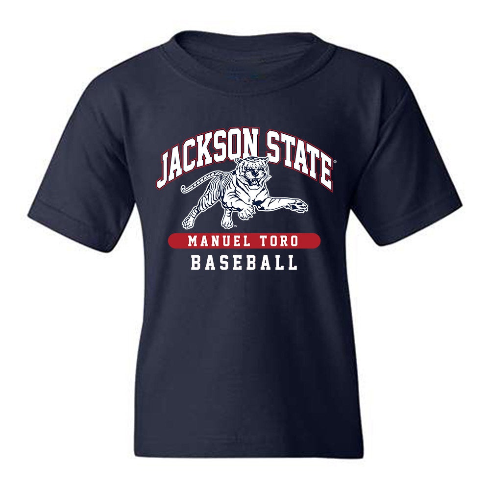 Jackson State - NCAA Baseball : Manuel Toro - Classic Fashion Shersey Youth T-Shirt-0