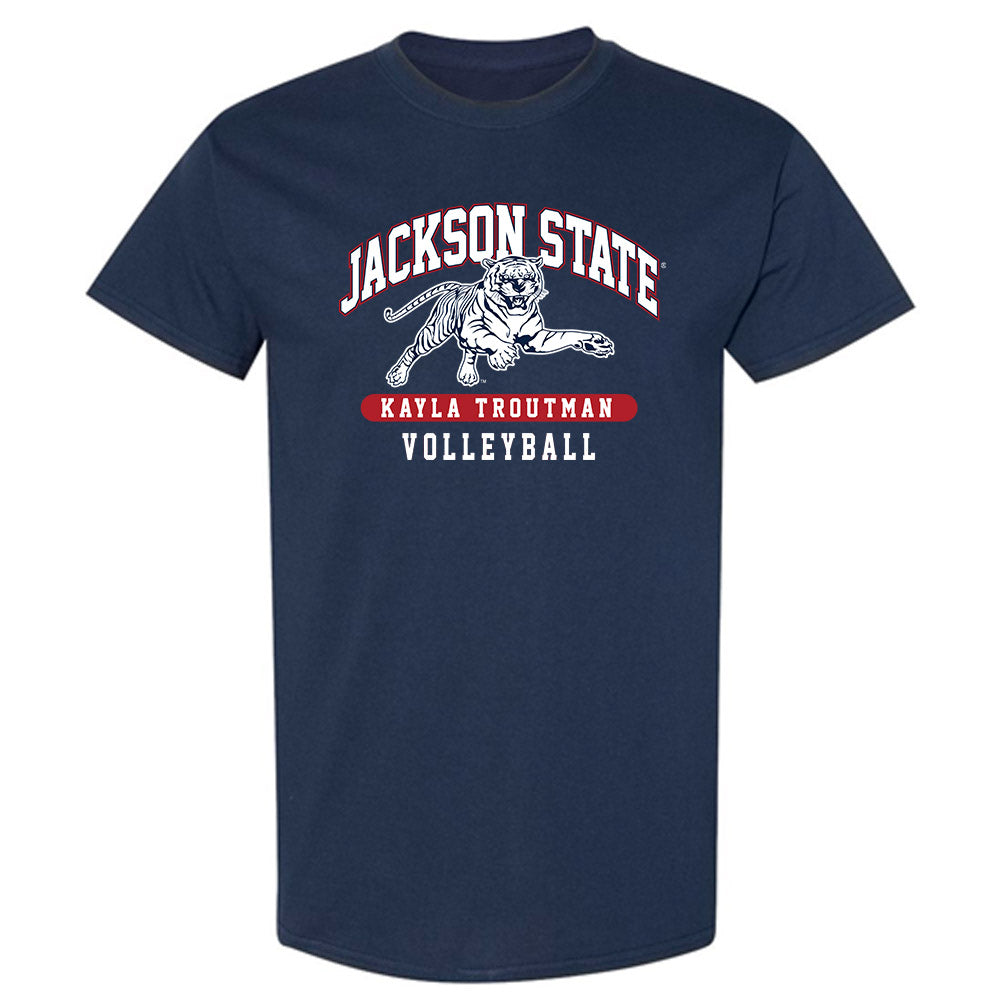 Jackson State - NCAA Women's Volleyball : Kayla Troutman - Classic Fashion Shersey T-Shirt-0
