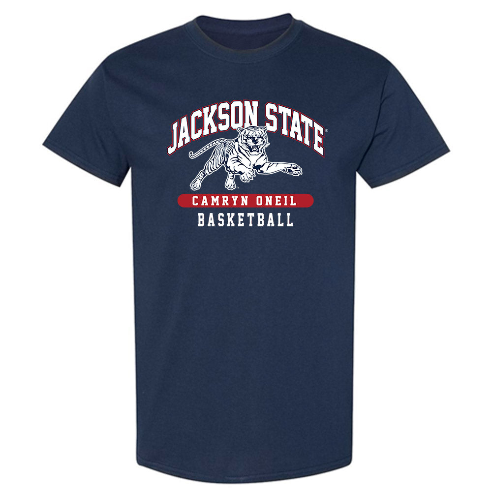 Jackson State - NCAA Women's Basketball : Camryn ONeil - Classic Fashion Shersey T-Shirt-0