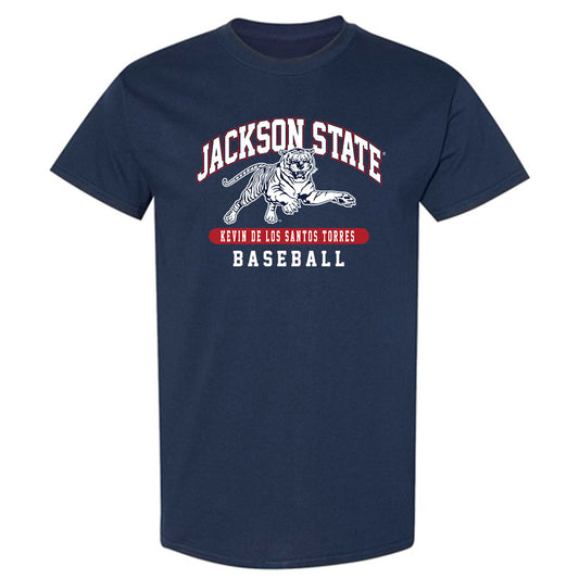 Jackson State - NCAA Baseball : Kevin De Los Santos Torres - Classic Fashion Shersey T-Shirt-0