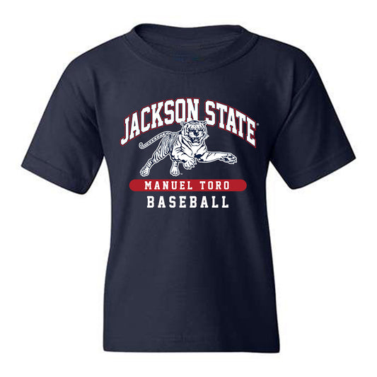 Jackson State - NCAA Baseball : Manuel Toro - Classic Fashion Shersey Youth T-Shirt-0