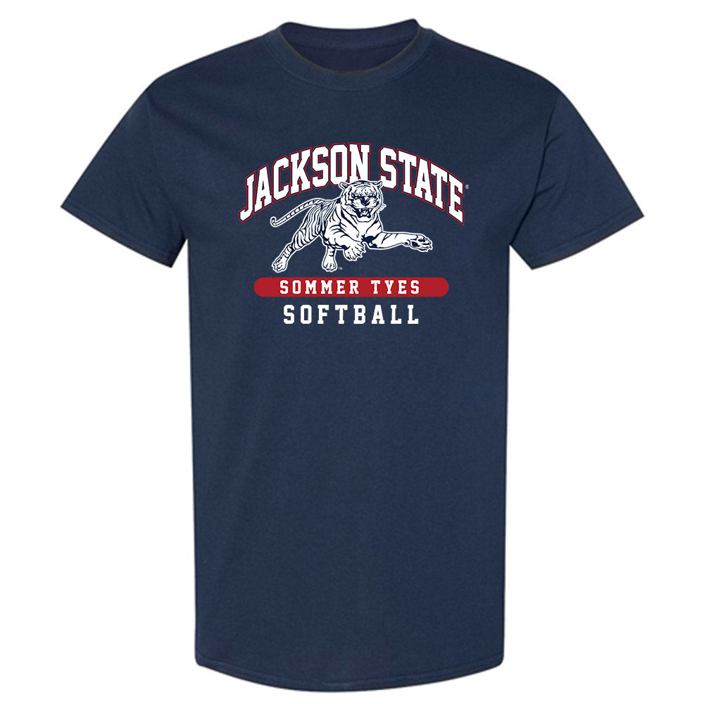 Jackson State - NCAA Softball : Sommer Tyes - Classic Fashion Shersey T-Shirt-0