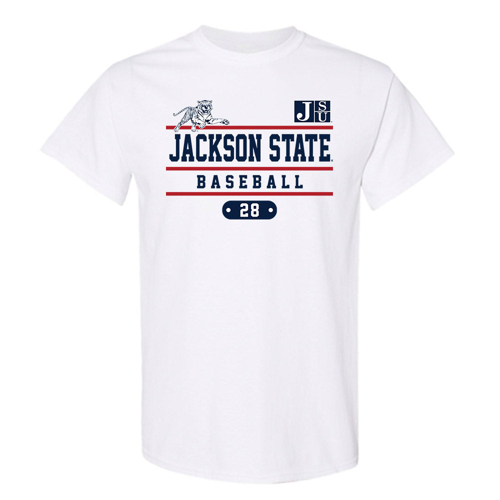 Jackson State - NCAA Baseball : Gianlucas Rivera - Classic Fashion Shersey T-Shirt-0