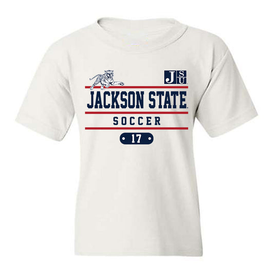 Jackson State - NCAA Women's Soccer : Nina Kammertoens - Classic Fashion Shersey Youth T-Shirt-0