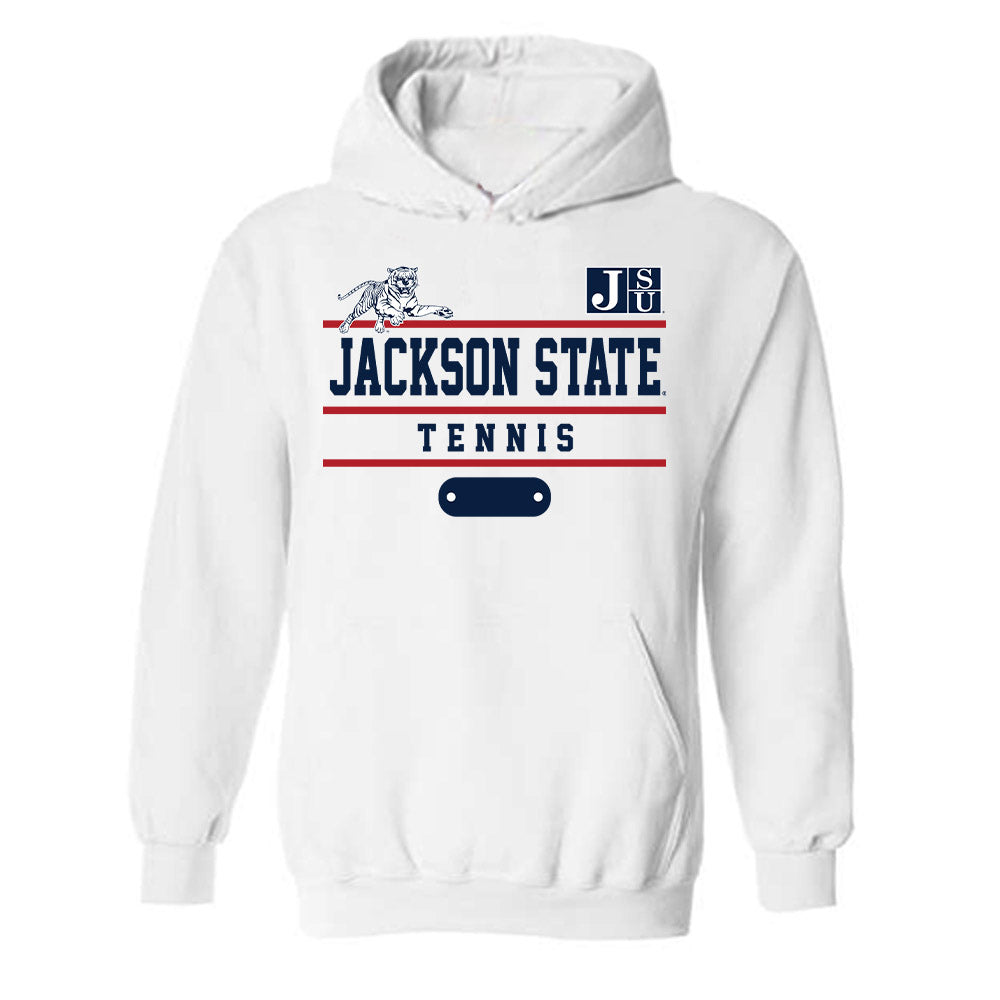 Jackson State - NCAA Women's Tennis : Polina Georgieva - Classic Fashion Shersey Hooded Sweatshirt-0