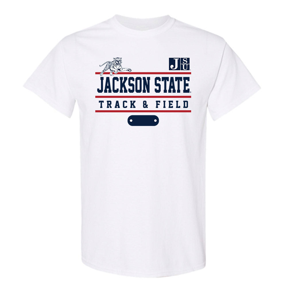Jackson State - NCAA Women's Track & Field : Madyson McGill - Classic Fashion Shersey T-Shirt-0