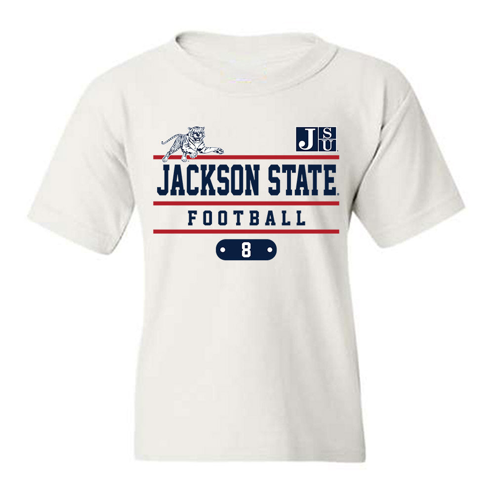 Jackson State - NCAA Football : John Brown Jr - Classic Fashion Shersey Youth T-Shirt-0