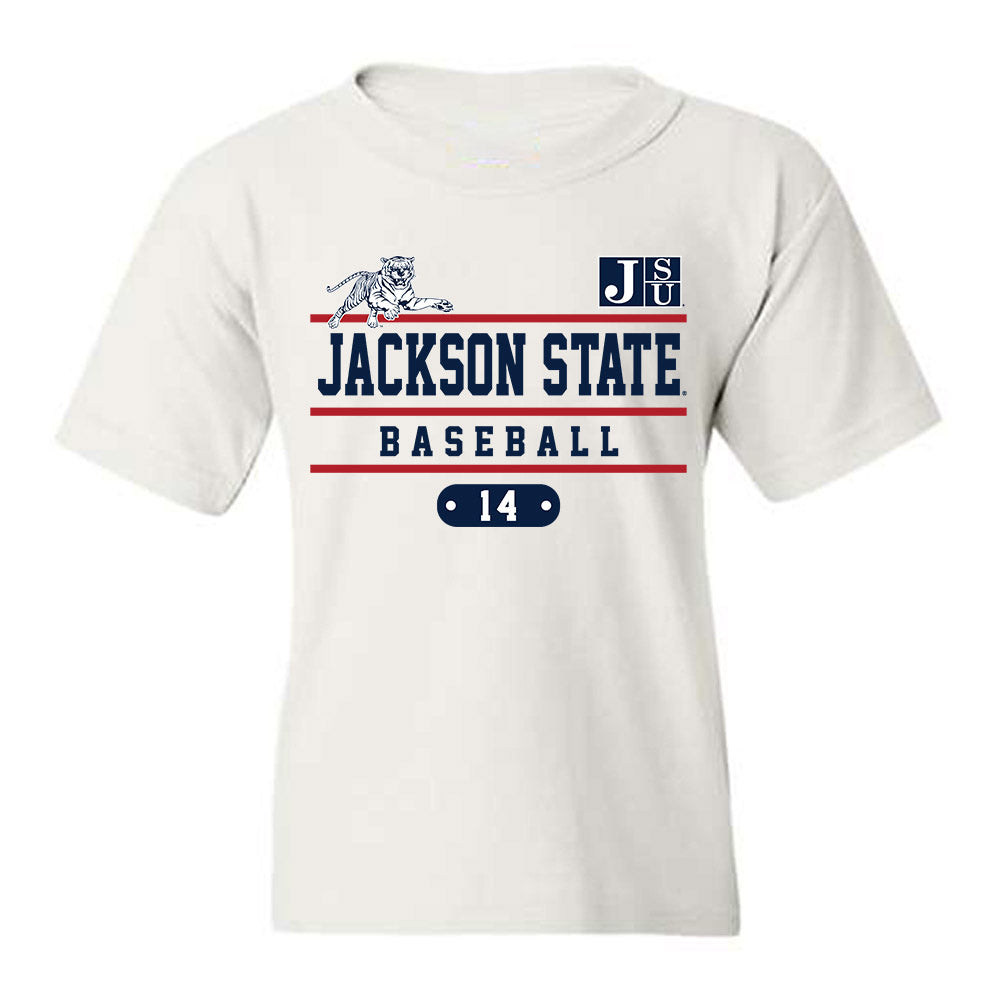 Jackson State - NCAA Baseball : Nkosi Didder - Classic Fashion Shersey Youth T-Shirt-0