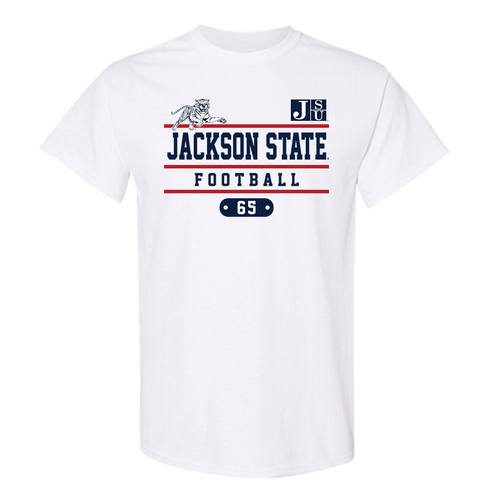 Jackson State - NCAA Football : Mason Barton - Classic Fashion Shersey T-Shirt-0
