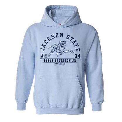 Jackson State - NCAA Baseball : Steve Spurgeon Jr - Classic Fashion Shersey Hooded Sweatshirt-0