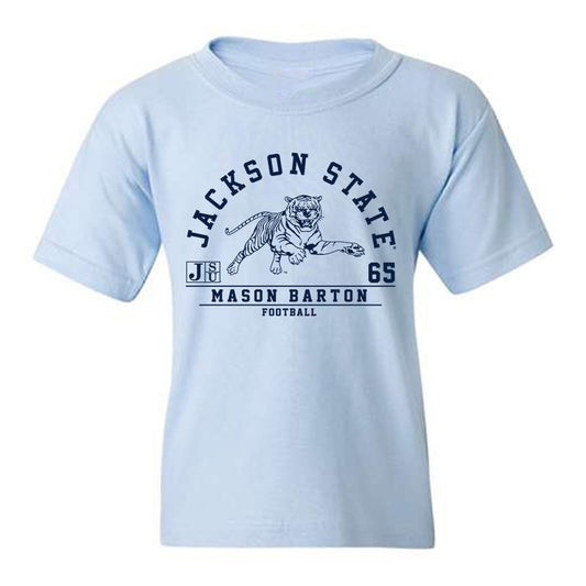 Jackson State - NCAA Football : Mason Barton - Classic Fashion Shersey Youth T-Shirt-0