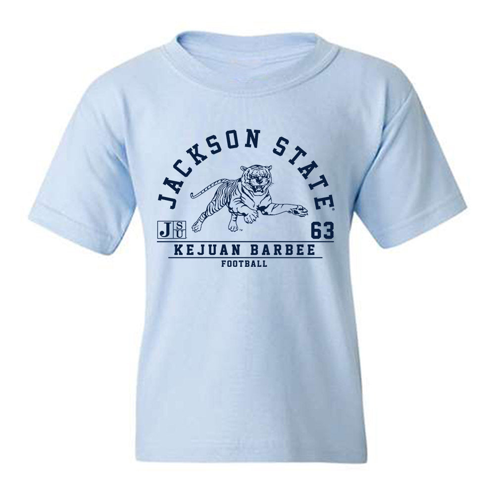Jackson State - NCAA Football : Kejuan Barbee - Classic Fashion Shersey Youth T-Shirt-0